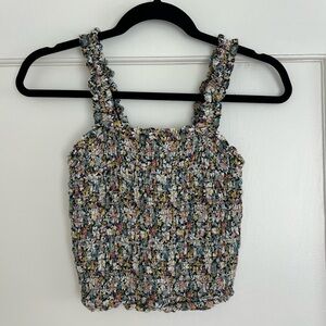 Abercrombie & Fitch Crop Tank with Rouching